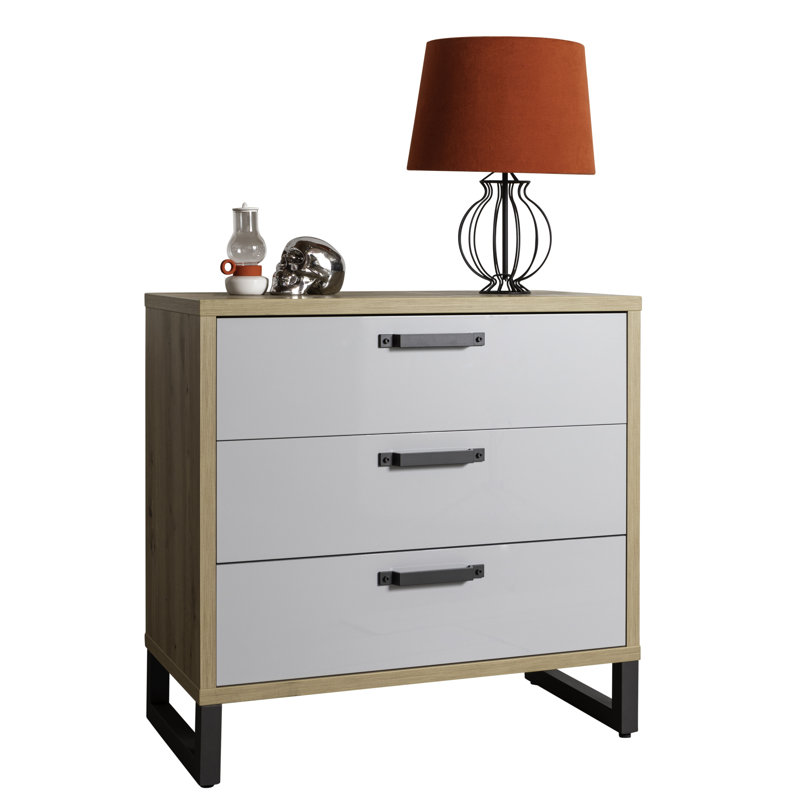 Lafabrica 91.5cm W 3 - Drawer Chest of Drawers