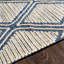 Tapis en coton / laine tissé à plat à la main Keida-823365035