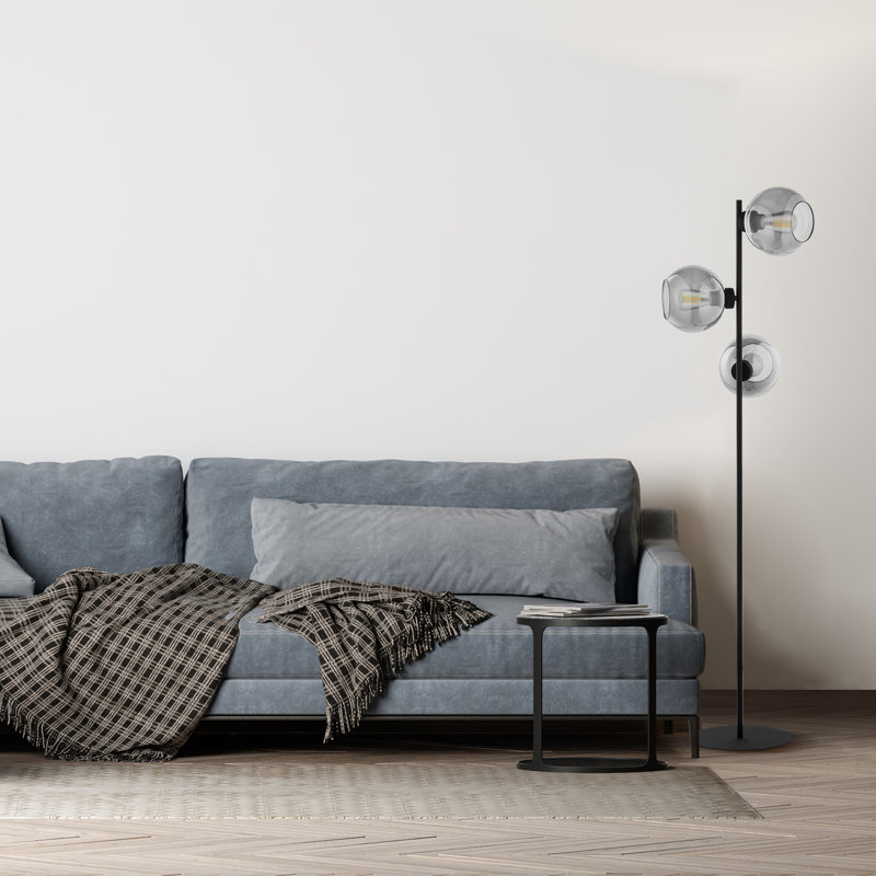 Torquay Graphite Floor Lamp