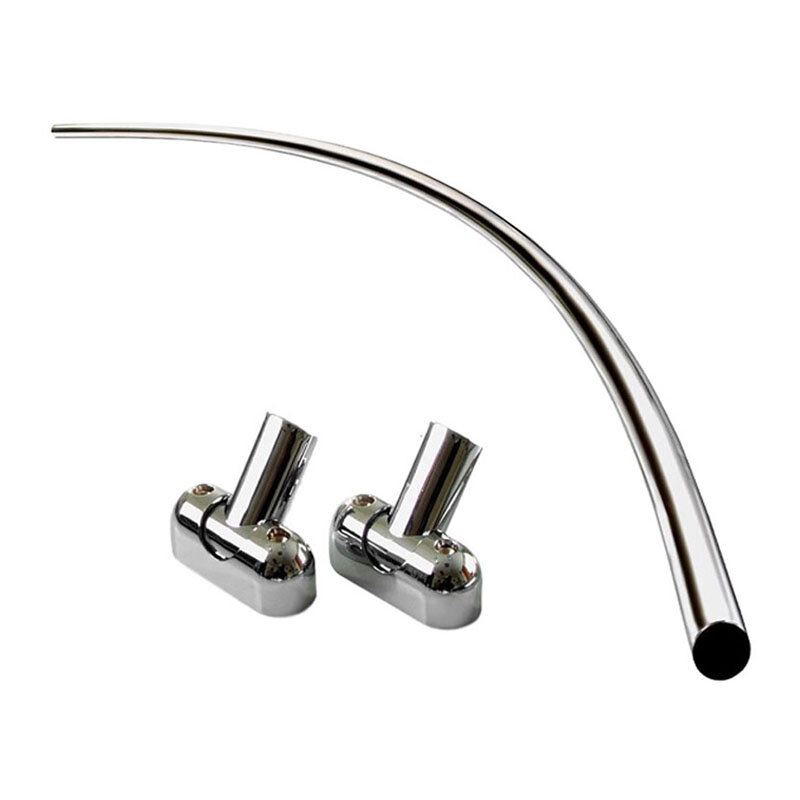 Nerval Curved Shower Rod - Wayfair Canada