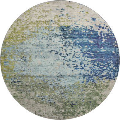 Premium Machine Washable Lubbers AMF1737 Modern Rug