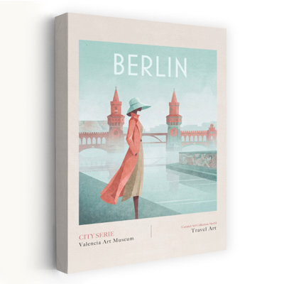Berlin Abstract Contemporary Architecture City Wall Art Print