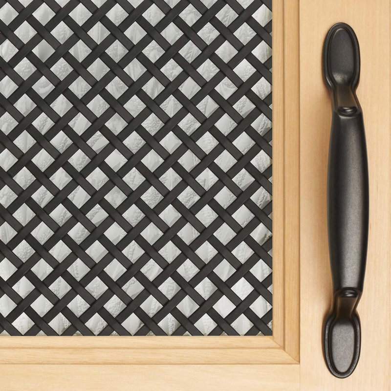 Grille simple en métal tissé Kent S 286 S Kent, H 18 po x L 18 po x l 24 po, Argent antique