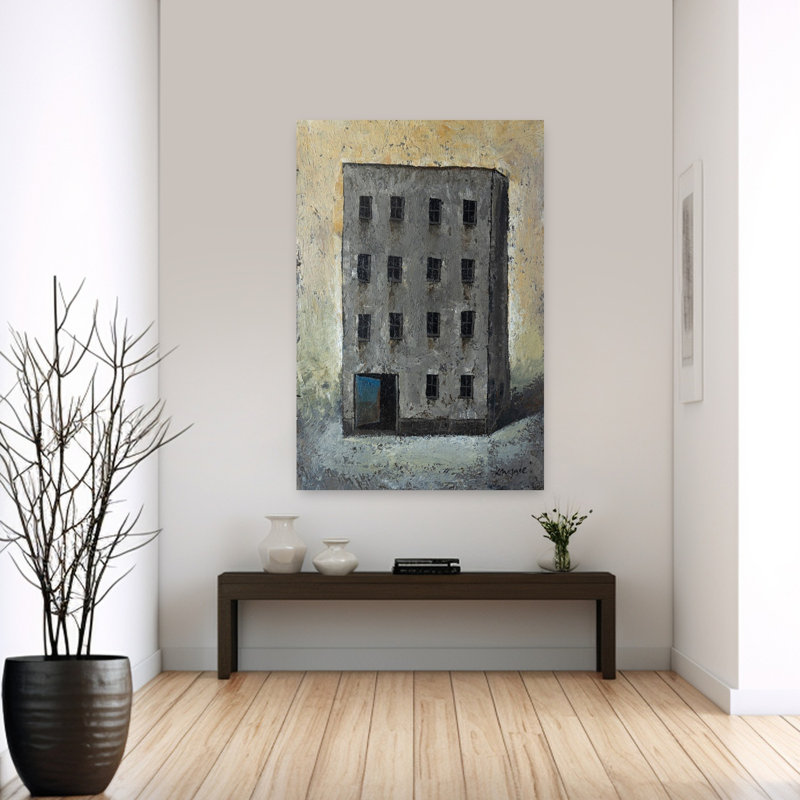 Impression d'art mural Stark Urban Building, H 60 po x l 40 po