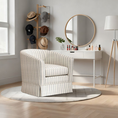Chaise pivotante rembourrée Fauteuil d'appoint Fauteuil de salon Chaise de salle d'attente Chaise Chaise de lecture