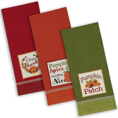 Cotton Embroidered Dish Cloth Kitchen Towel