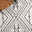 Tapis d'intérieur ivoire / noir Deaver-1385368515