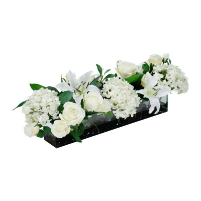 Faux Floral in Vase