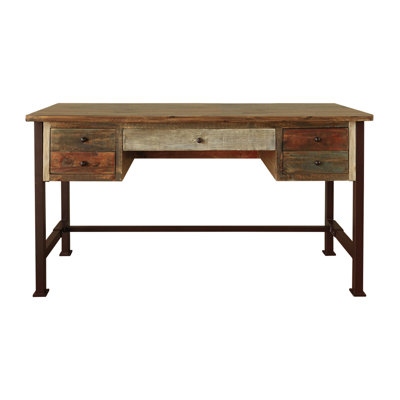 Bureau en bois massif Dodge Lupita Reclaim