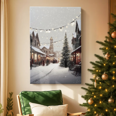 Quiet Twilight at Dawn-Premium Gallery Wrapped Canvas