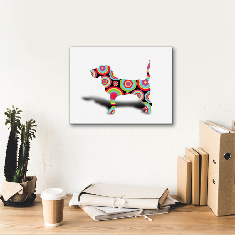 «Dog Day» par Mark Ashkenazi, H 12 po x l 16 po x P 0,75 po