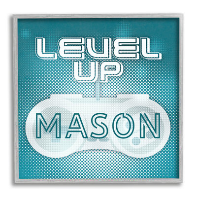 Level Up Gaming cmw-082 Personalized Wall Art