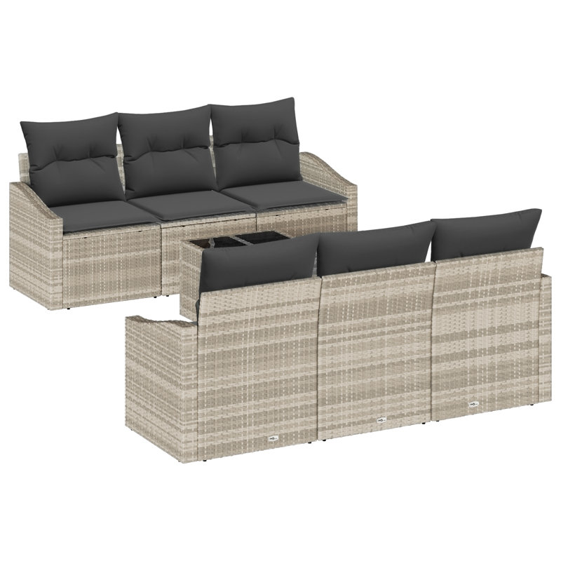 178cm Wide Patio Sofa with Cushions