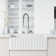 Edison 19" H 1-handle Pull-Down 2-Function Sprayer Touchless Kitchen Faucet