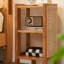 30cm W Solid Wood Bedside Table-1392868842