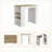 Versatile Compact Kitchen Island with Efficient Storage and Practical Design-17047576