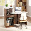 Bureau de réception moderne avec comptoir ovale-665754695