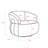Hillip 360° Rotation Modern Swivel Upholstered Accent Barrel Chair for Living Room & Apartment & Bedroom-1499456892