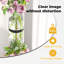 Aluminium Round Mirror