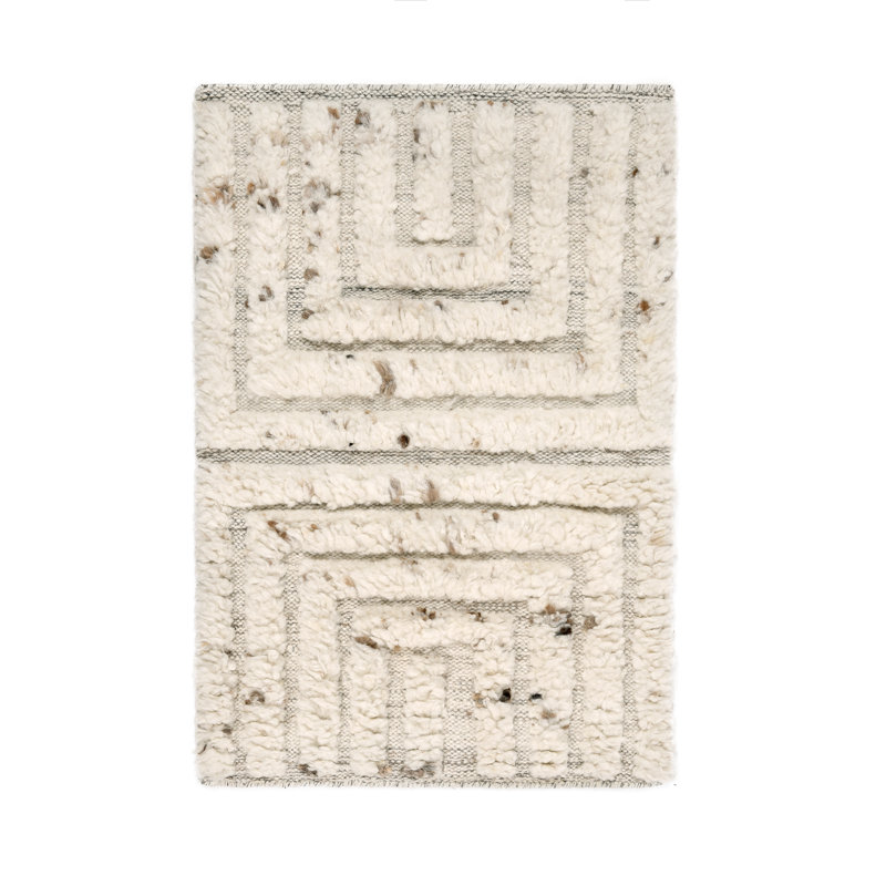 Tahoe Handwoven Wool Blend Accent Rug, Rectangle 2' x 3'