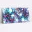 Art mural sur toile bleu sarcelle et mauve-133537094