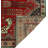 Keaire One-of-a-Kind 4'10" x 8'3" 1980s Runner Wool Area Rug in Ivory and Red