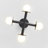 Allegra Glass Semi Flush Mount-44138644