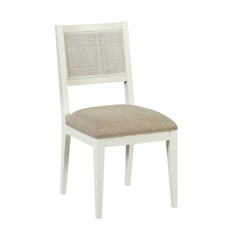 Caine II Upholstered Dining Chair, Beige, Ghost