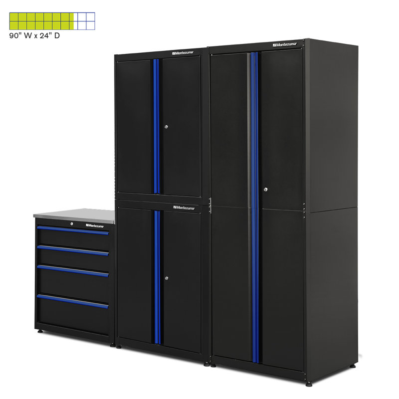 4 Piece Steel Garage Organization