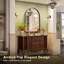 Miroir mural 40 po x 24 po Axia pour salle de bain, salon et entrée-247561399-251226877