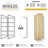 Sorbus 3-Tier Floating Bathroom Shelves for Wall - Wood Wall Storage for Towels, Over the Toilet Storage Cabinet, Gaming Floating Shelves, Bathroom Accessories, and Home Decor, White-108199518