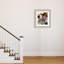 Silver Polystyrene Picture Frame with Mat