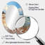 Beach Beach Seaside Reflections V - Miroir mural ovale bleu sarcelle-1814094369