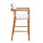 Ziven 3-Piece Rustic Patio Dining Set With Acacia Wood Table And Cushions-124955586