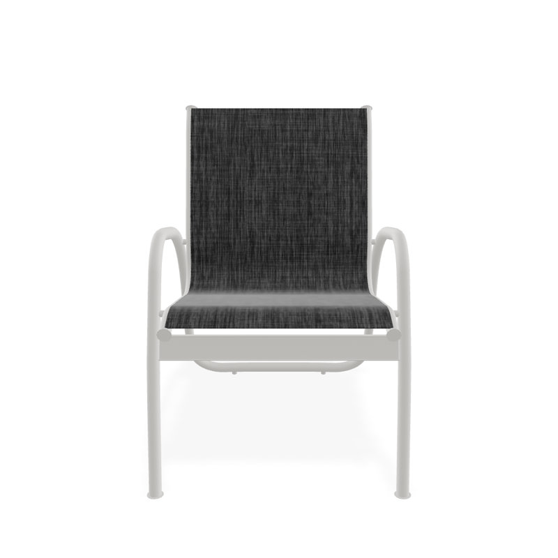 Fauteuil de patio Gardenella, Neige texturée, Ombre Augustine