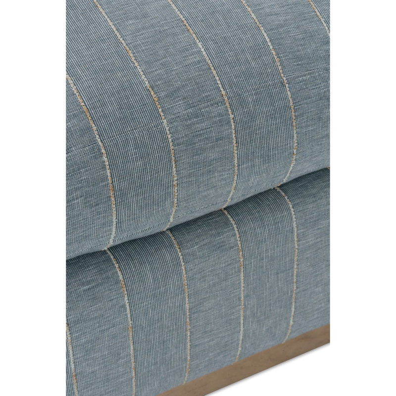 Allie Swivel Chair, Federal Blue (RA251-52), Washed Oak