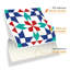 96.77cm W x 96.77cm L PVC Peel and Stick Mosaic Tile