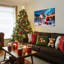 Père Noël renne sur toile-121121874