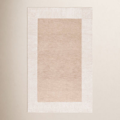 Pine 302 Hand Tufted Wool Pile Geometric Rug