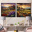 "Vineyard Charm Vivid liquide Art" 2 pièces-1348986327-1348986324