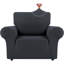 Housse pour fauteuil à coussins carrés/rectangulaires-2146994062