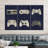 Video Game Controller Evolution Canvas Print-943368799-950176794