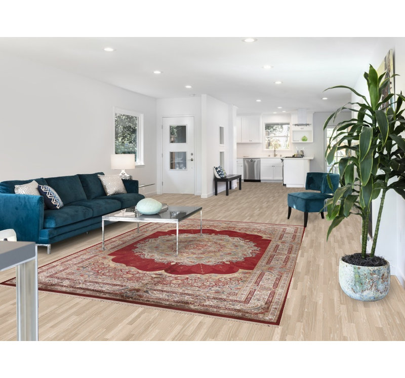 Tapis traditionnel bourgogne 7 x 10