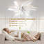 Ventilateur de plafond 30,7 po avec lumières, télécommande 3 températures de couleur, ventilateur à 6 vitesses