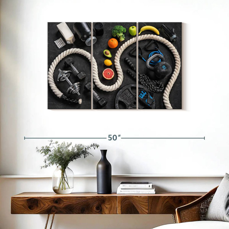 Sireci Workout And Diet, 24" H x 38" W