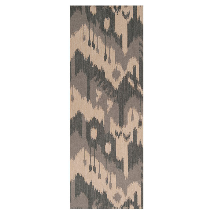 Pottsville Wool Ikat Indoor Rug, Runner 2'6" x 8'