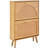 Shoe Cabinet With 2 Flip Drawers