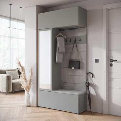 115 cm W Hallway Set with Shoe Storage