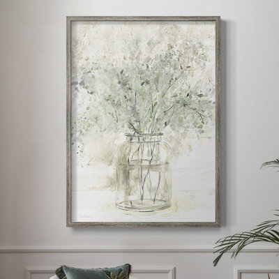 «Greens of Summer II», reproduction encadrée - bois massif 48017