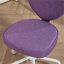 Chaises de bureau en lin et mousse, conception réglable et siège pivotant, 40 po x 50,2 po x 88,9 po